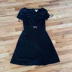 White House black market black dress size 4